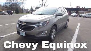 2018 Chevrolet Equinox LT // review, walk around, and test drive // 100 rental cars