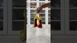 Spring high heel sandals from Christian Louboutin try-on video, links in description #shorts