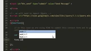 How to Submit Form Using PHP, JSON, AJAX and jQuery