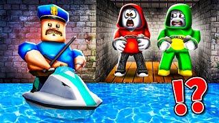 JJ and Mikey Escape From ROBLOX WATER BARRY'S PRISON in Roblox - Maizen