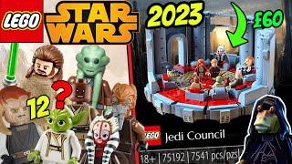 CORUSCANT JEDI TEMPLE! Lego Star Wars Leaks 2023... Jedi council original Diorama?! ($80)