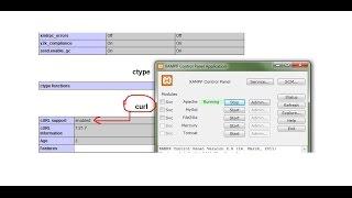 PHP Tutorial : How To Activate Curl Extension on Xampp