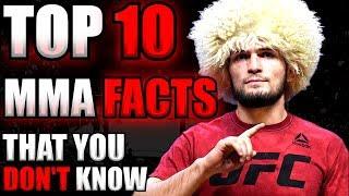 10 MMA Facts that You Probably Don't Know