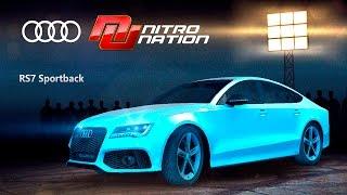 Audi RS7 sportback Nitro Nation для андроид гонки на тюнингованых машинах