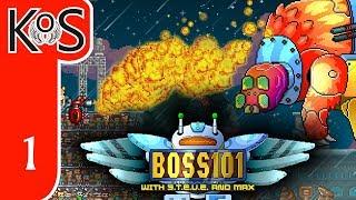 Boss 101 LIVESTREAM! - Action, Shooter, Pixel Art, First Look - Let's Play, Gameplay