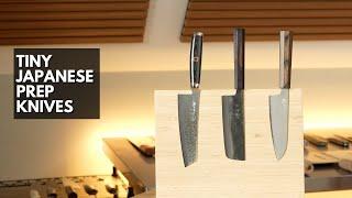 Small Japanese Prep Knives Are Awesome | Bunka Nakiri Santoku