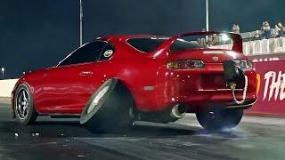 1 HOUR - JDM Cars Drag Racing Compilation: 3000 hp Supra, 8 Rotor RX7, Fastest GTR R32 and MORE..