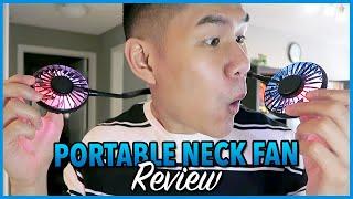 Portable Wearable Neck Fan Review 2020