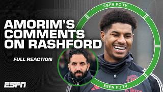 Ruben Amorim SLAMS Marcus Rashford  Amorim 'SET THE TONE' - Nedum Onuoha | ESPN FC