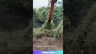 BEAST MODE Excavator DESTROYS Jungle!  Satisfying Destruction! #excavator #destruction #satisfying