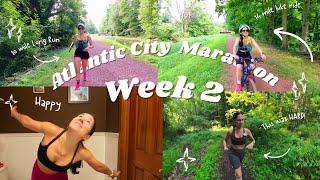 Over 50 running vlog. Training for a 4h30 Atlantic City Marathon with @BenParkes