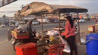 Roadside Cambodian Street Food