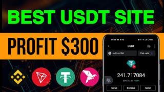 New Usdt Earning App | Shopping mall site | order grabbing app | investment site today