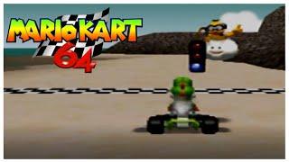 Mario Kart 64 Nintendo 64 Gameplay Walkthrough Part 1 - Mirror Mode 150cc Mushroom Cup!