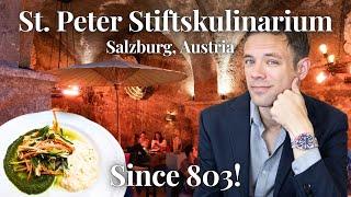 Eating at the Oldest Restaurant in Europe. St. Peter Stiftskulinarium. Salzburg. 1,200 Years Old!