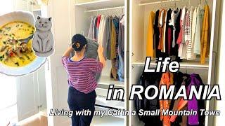  IKEA Room Makeover, Oyster Mushroom Soup, Exploring the Town, Living in Romania Silent Vlog 