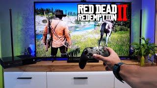 Red Dead Redemption 2 On the XBOX ONE FAT |  POV Gameplay Test, Graphics, Impression |