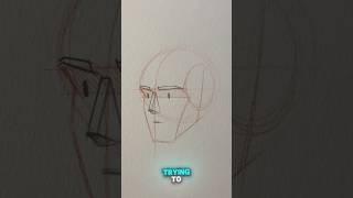 Make sure to use the Loomis method correctly!! ‍️ || #art #anime #manga #naruto #shorts