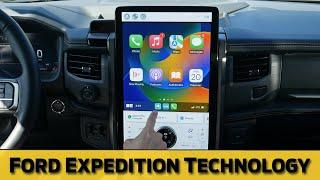 Ford Expedition Media Screen (2022 - 2024 models) | Android Auto, Apple CarPlay, Navigation and more