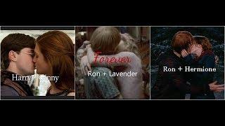 Harry + Ginny//Ron + Lavender//Ron + Hermione (Forever)