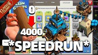 Speed Running Clan Games In Clash Of Clans!