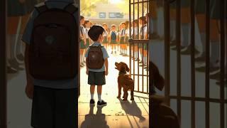 “The Puppy Who Waited During Assembly” #ai #trendingshorts #viral