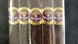 5 Vegas cask strength cigar review