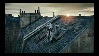 Freerunning into the sunset - Assassin's creed Unity parkour