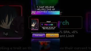 I Helped @SavageSamy Rolled Another Monarch.. | Roblox | Anime Vanguard #animevanguards #roblox #jjk