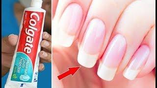 In Just 5 Minutes Grow Long Strong Beautiful Nails-Long Healthy Nails Tips Dark Secrets