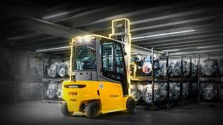 Jungheinrich electric forklifts: Energy to move forward.