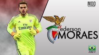 Ederson Moraes | Benfica | Best Saves | 2016/17 - HD