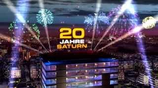 3D Cartoon Character Animation Saturn Werbung - 20 Jahre Jubiläum