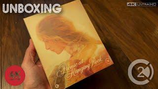 Picnic at Hanging Rock SecondSight Films 4K UltraHD Blu-ray limited edition Unboxing