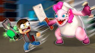 RUN FROM THE PONY FACTORY (a scary story in roblox)