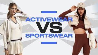 Difference Between Sportswear And Activewear