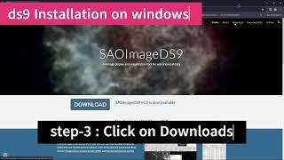 ds9:  Part 1 Tutorials  INSTALL ON WINDOWS & LINUZ| ASTRONIMICAL FITS IMAGE PROCESSING & ANALYSIS