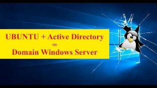  Ubuntu/Linux + AD (Active Directory) - Windows Server 2012/2016/2019