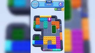 Color Block Jam Level 547 Walkthrough Solution