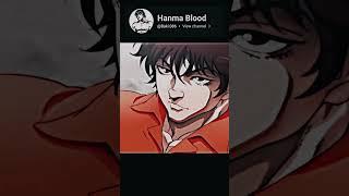 Baki not afraid Infront of Olivia#anime#hanma