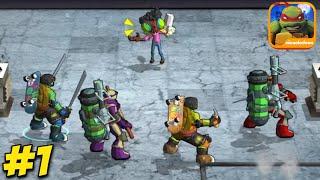 Teenage Mutant Ninja Turtles Portal Power Walkthrough Part 1 - New York