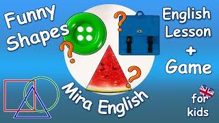 English Lesson Funny shapes - Mira English