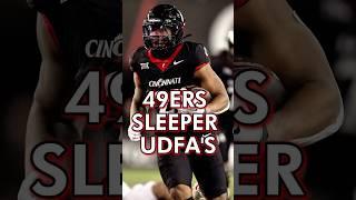 The 49ers Signed THREE SLEEPER Undrafted Free Agents #shorts San Francisco 49ers News