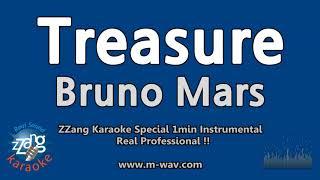 Bruno Mars-Treasure (Chor Ver.) (1 Minute Instrumental) [ZZang KARAOKE]