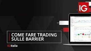 Come fare trading sulle barrier