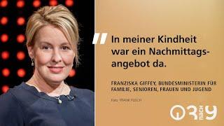 Franziska Giffey: Mutter sein und gleichzeitig arbeiten // 3nach9