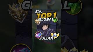 85% Winrate Julian S35 Build! Mobile Legends #mobilelegends #mlbb #gaming