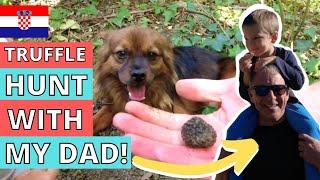 Truffle hunting in CROATIA (Istria) with my Dad! (Plus overnight in stunning 5* "Villa Tina")