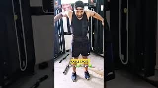 Cable Cross Wrong ️ 2 Right ️ #cablecross #shorts #shortsfeed #ytshorts #rajkishor #feelingworkout