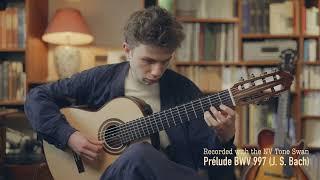Antoine Boyer demonstrates the sound quality of the NV Tone Swan